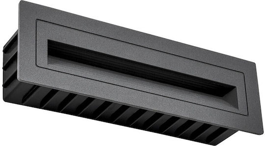 kelvo Stepart Wandmontierte Außenleuchte LED IP65 6W mit Warmweiß Licht 21x5.5x6.5εκ.