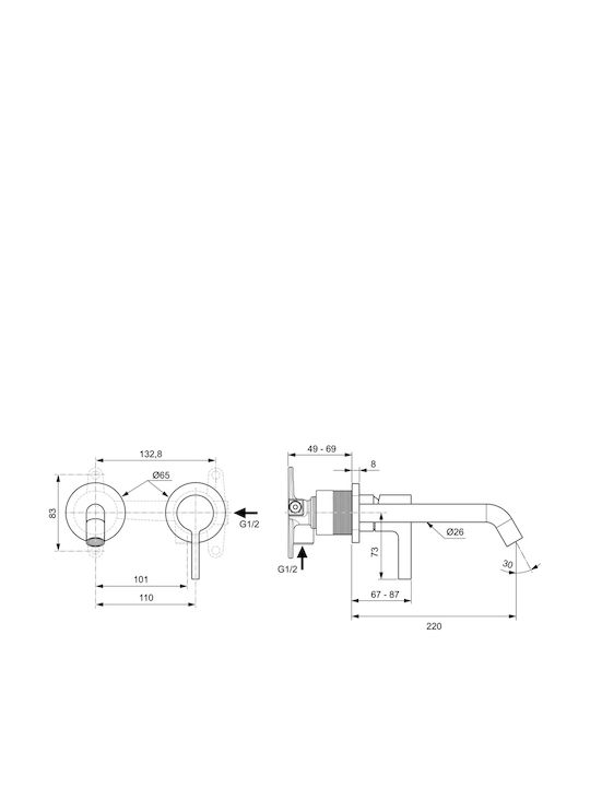 Ideal Standard Joy Amestecare Robinet Chiuvetă