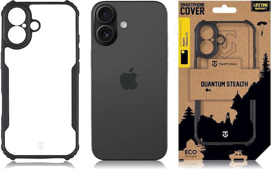 Tactical Quantum Stealth Cover Back Cover Transparent (iPhone 17)