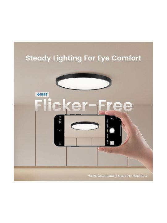 Yeelight Deckenleuchte 50cm mit Integrierter LED und Fernbedienung