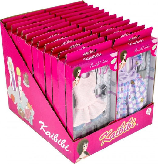 Doll Clothes 501162 Mega Creative Mix Price For 1 Piece- Long Dress, Handbag, Shoes, Blouse, Short Shorts, Long Shorts