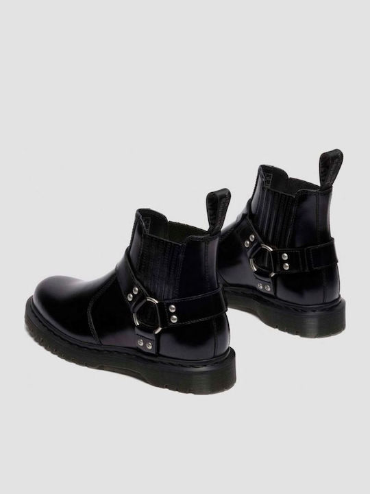 2976 Leather Black Chelsea Boots