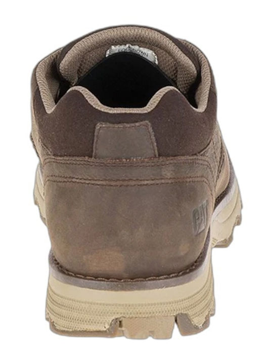Leather Brown Men's Boots Waterproof