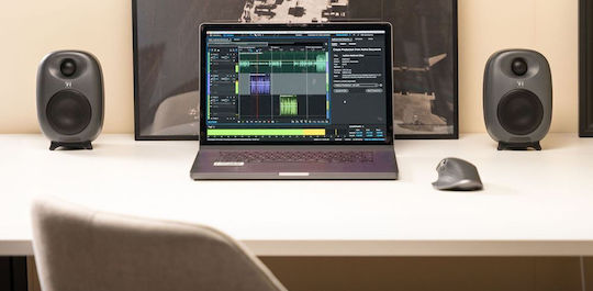 Audizio RS60 Αυτοενισχυόμενα Ηχεία με Bluetooth 120W (Ζεύγος) Γκρι