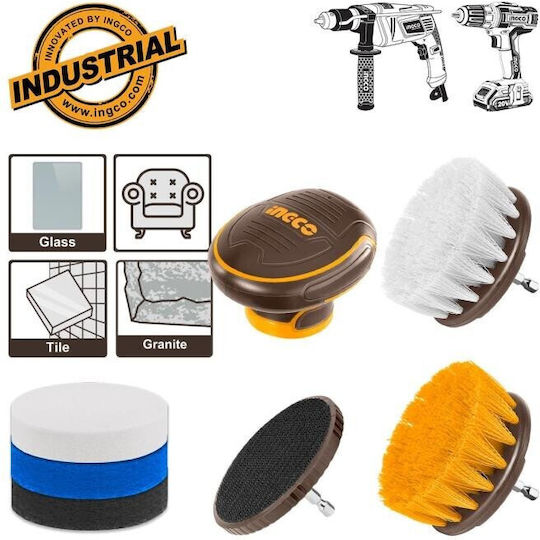 Ingco WCB0701 Perie Burghiu Set de 7buc