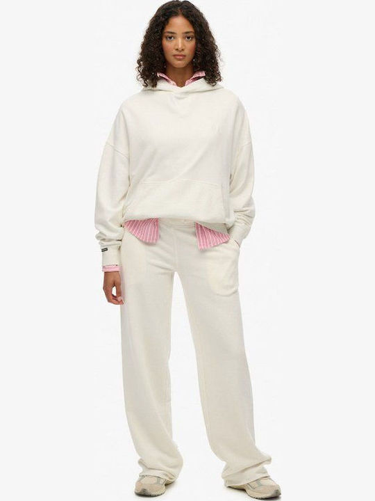 Studios Damen Sweatshirt Kapuzen Beige