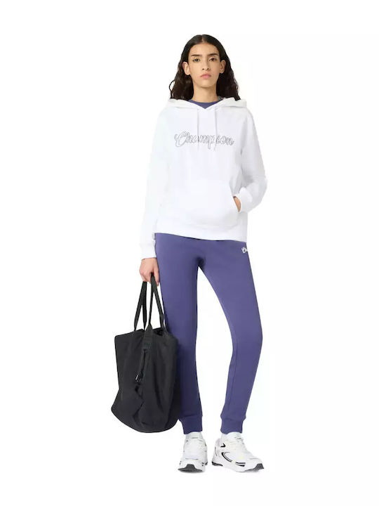 Women's Sweatshirt Hooded White