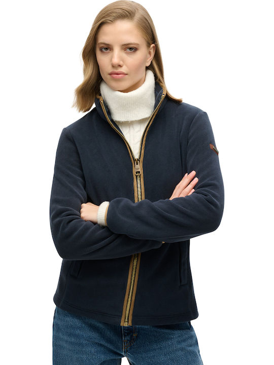 Women's Sweatshirt Jacket Blue