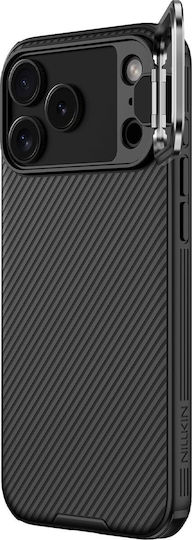 Nillkin Camshield Prop Umschlag Rückseite Kunststoff / Silikon Schwarz (iPhone 17 Pro Max)
