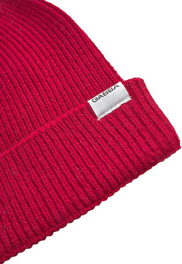Beanie Männer Beanie Gestrickt in Rot Farbe