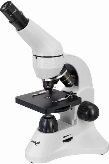 Levenhuk 50l Biological Educational Monocular Microscope Moonstone