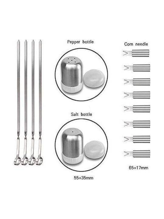 Set Unelte BBQ 20 Piese Termometru Og5879