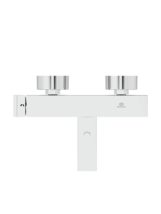 Ideal Standard Extra Αναμεικτική Μπαταρία Μπανιέρας Ασημί
