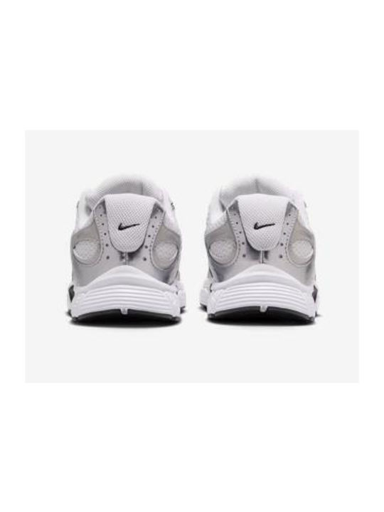 V5 Rnr Kids Sports Shoes Running with Laces White / Beige / Silver