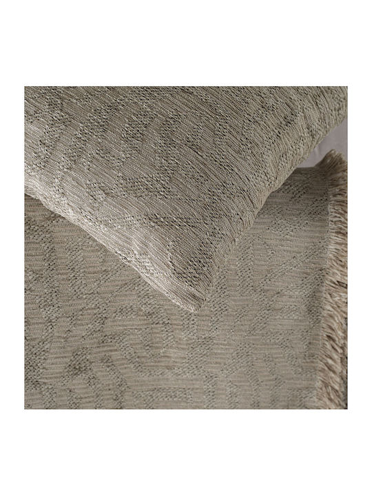 Rythmos Melie Ριχτάρι Πολυθρόνας Chenille 160x180εκ. Μπεζ 117-175-3025