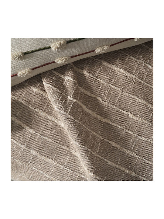 Gofis Home Bej Cuvertură Pentru Canapea 4 Locuri Jacquard 180x350cm Bej 148/06