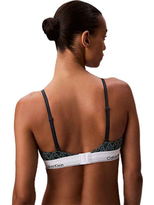 Calvin Klein Γυναικείο Μπουστάκι Μαύρο με Επένδυση & Ελαφριά Ενίσχυση Calvin Klein Γυναικείο Μπουστάκι Μαύρο με Επένδυση & Ελαφριά Ενίσχυση