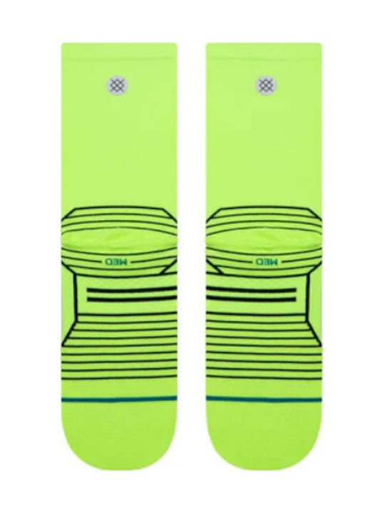 Stance Ultra Light Athletic Socks Green 1 Pair
