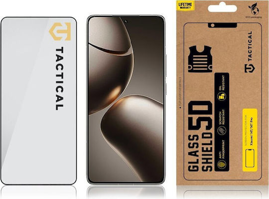 Tactical 5D 0.33mm Tempered Glass Black (Xiaomi 14T, Xiaomi 14T Pro)