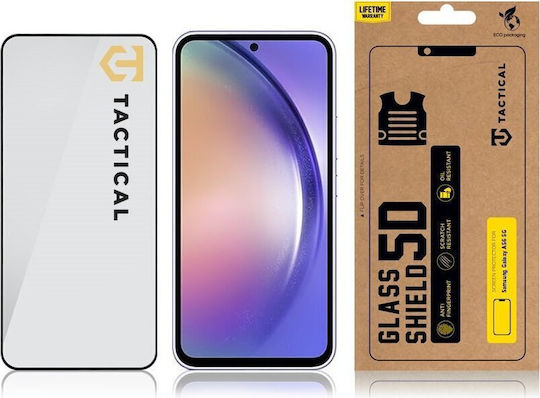 Tactical 5D 0.33mm Tempered Glass Μαύρο (Samsung Galaxy A56)