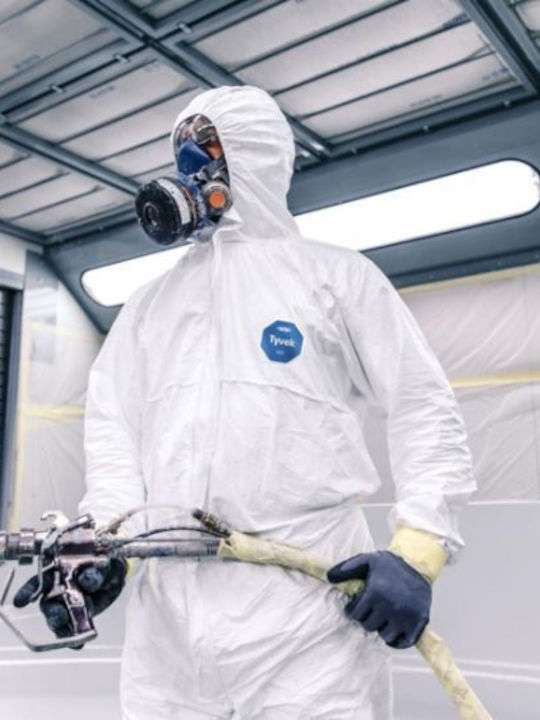 Ollosomti Sicherheitsanzug Einweg Dupont Tyvek 500xpert Kat.iii Weiß