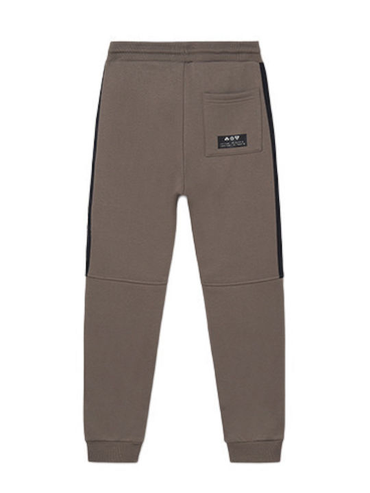 Kids Tracksuit Pants Brown