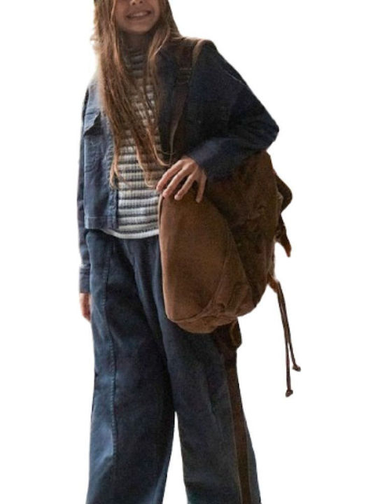 Mayoral Kids' Jeans Trousers Petrol