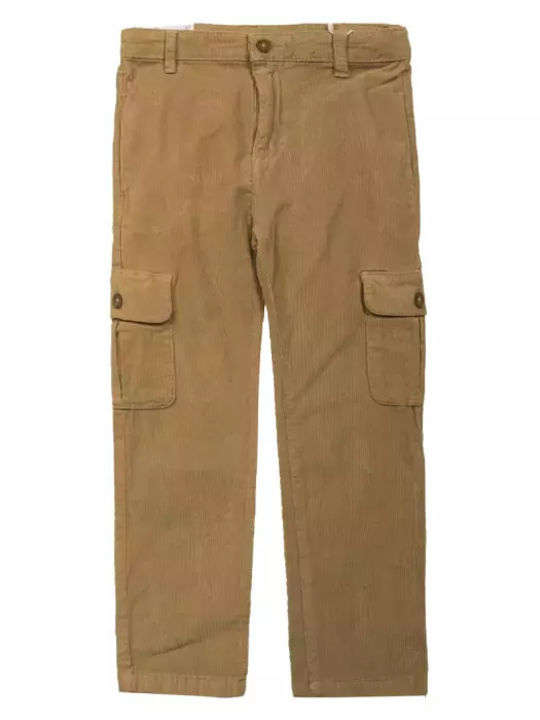 Kinder Schlaghose Cargo Cord gelb