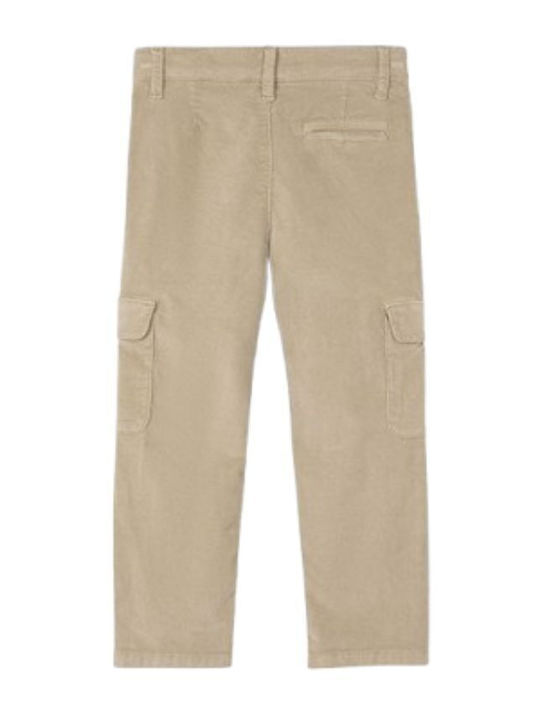Kinder Schlaghose Cargo Cord gelb