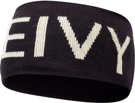 Unisex Bandă pentru cap Tricotat în culoarea Negru