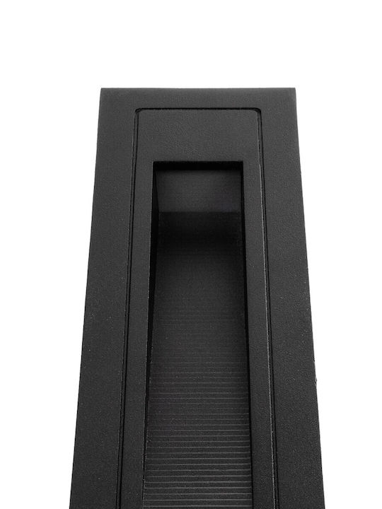 kelvo Stepart Wandmontiertes Außenbeleuchtung LED IP65 7W mit Warmweißem Licht 6.5x6.5x21cm