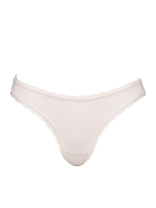 Γυναικεία String 3Pack Pink Rose And Black