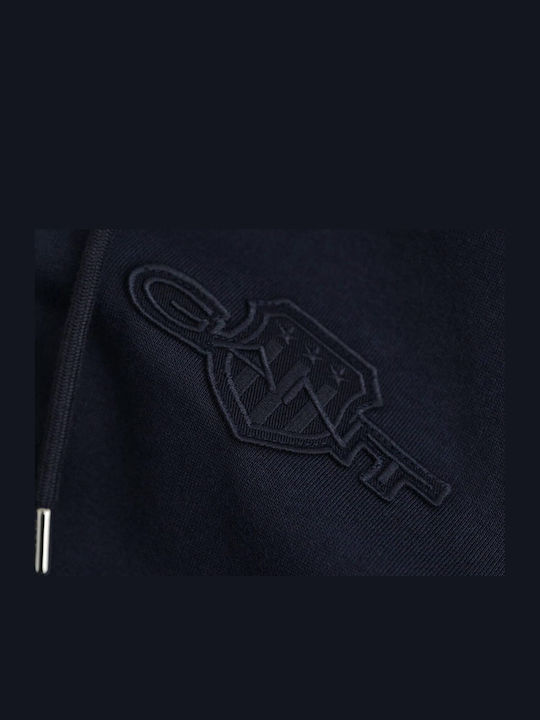 Sweatshirt with Hood Blue