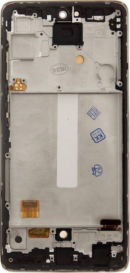 Οθόνη με Μηχανισμό Αφής για Samsung A525, A526, Galaxy A52, A52 5G (Μαύρο)