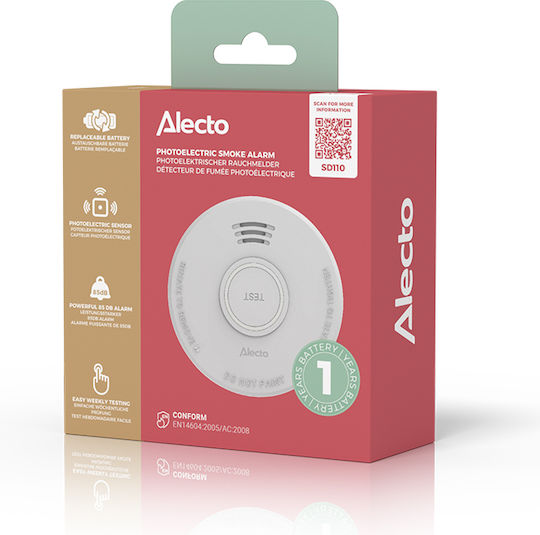 Alecto Αυτόνομος Ανιχνευτής Καπνού