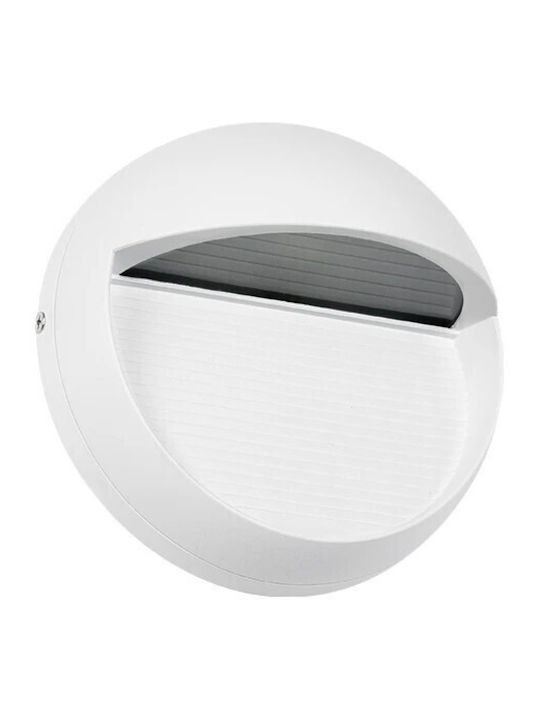 kelvo Stepart Wall-Mounted Outdoor Lighting LED IP65 3W with Warm White Light 16x8x16cm