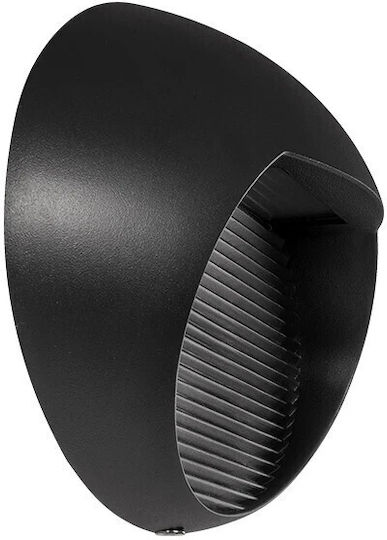 kelvo Stepart Wandmontierte Außenbeleuchtung Deckenleuchte LED IP65 3W mit Warmweißem Licht 26x5.5x13cm
