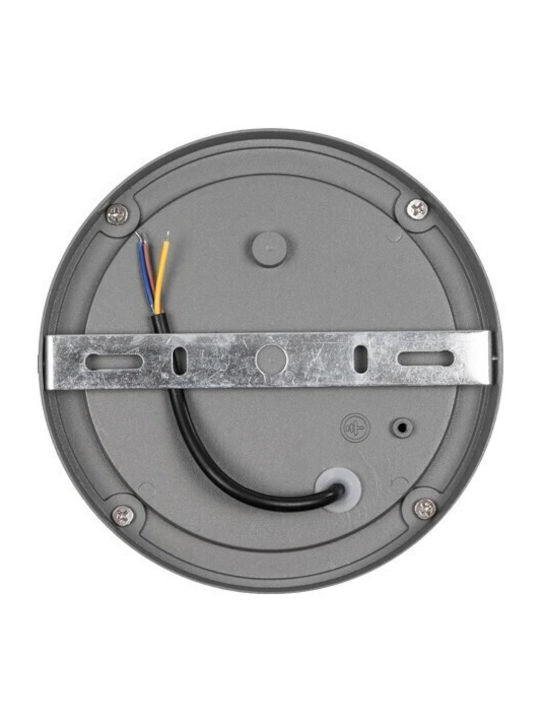 kelvo Stepart Wall-Mounted Outdoor Spotlight LED IP65 3W with Warm White Light 16x8x16cm