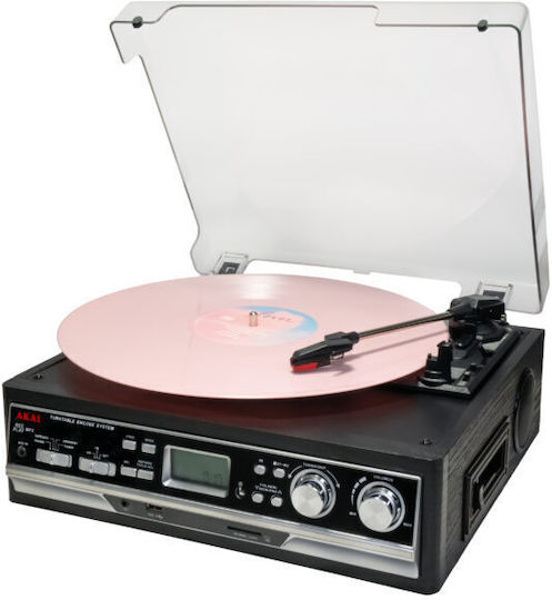 Akai Proffesional ATT-15SE 110584-0046 Πικάπ με Προενίσχυση και Ενσωματωμένα Ηχεία Μαύρο