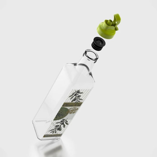Viosarp Olive Ölkanne Glas mit Ausgießer 500ml