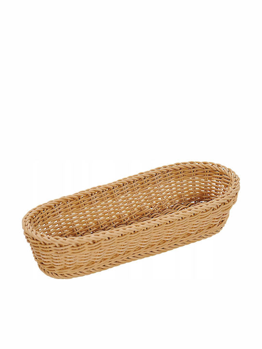 Kesper Coș de pâine din ratan Maro 41x16x7cm