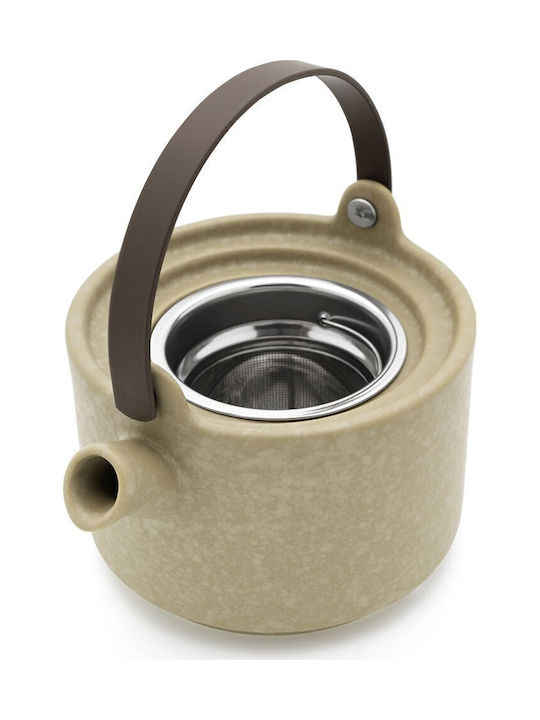 Bredemeijer Umea Τσαγιέρα Πορσελάνης Μπεζ 500ml