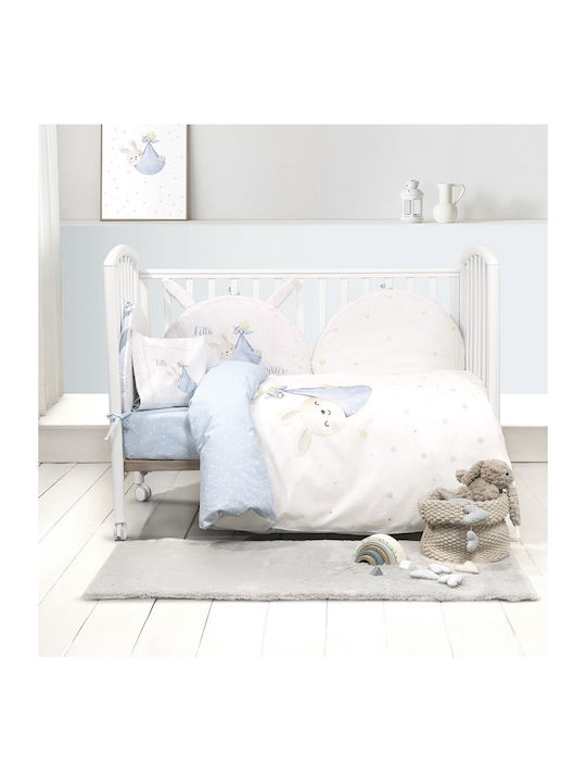 Nima Cotton Baby Quilt Little 100x140cm Multicolour