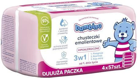 Bambino Mio Бебешки Кърпички Без Алкохол И Без Парабени 4x
