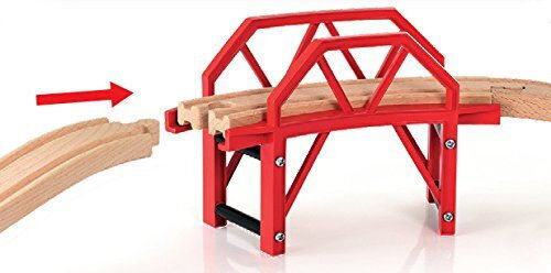 Brio Toys Curved Bridge Ράγες Σιδηρόδρομου για 3+ Ετών