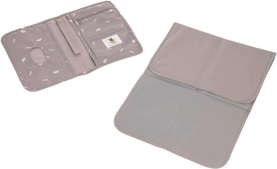 Laessig Τσάντα-Αλλαξιέρα Ώμου/Χειρός Blocks Taupe 18x2.5x25.5εκ.