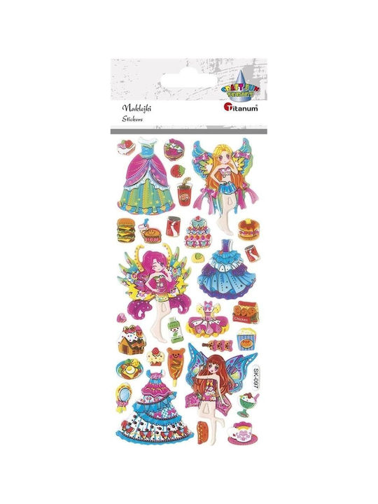 Titanum Kids Wall Decor Sticker 1cm 31 Pieces