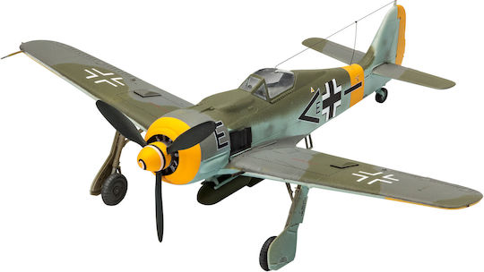 Revell Focke Wulf Fw190 F-8 Figurină de Modelism Avion 46 Piese la Scară 1:72 cu Lipici și Culori