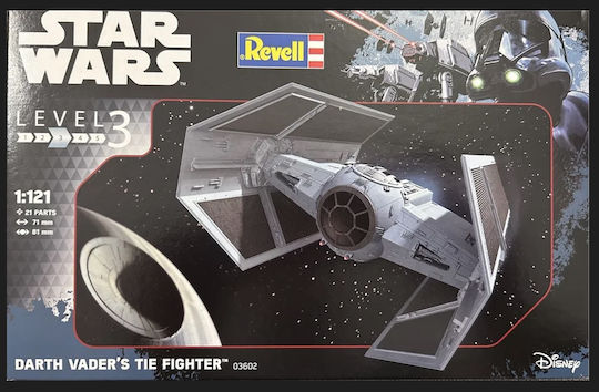 Revell TIE Fighter Φιγούρα Μοντελισμού Αεροπλάνο Γκρι σε Κλίμακα 1:121