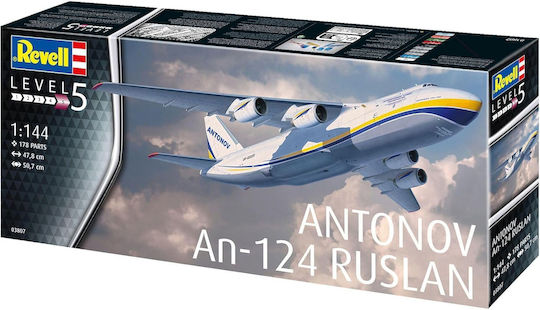 Revell An-124 Modellfigur Flugzeug 178 Teile im Maßstab 1:144